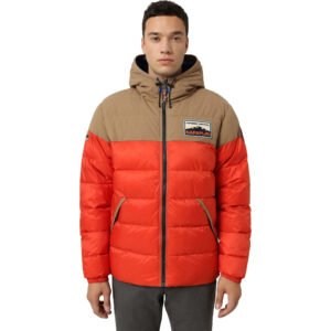 Napapijri Ater Winterjas Orange Clay model front