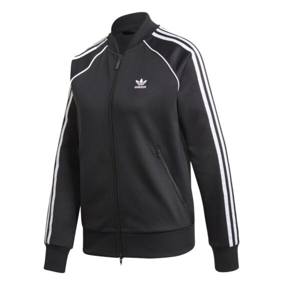 Adidas Primeblue SST Track Jacket GD2374 Zwart-Wit front