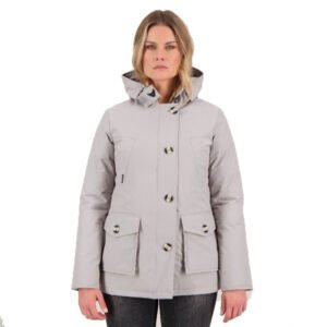 Airforce 4 Pocket Parka Lichtgrijs HRW0428-804 model front