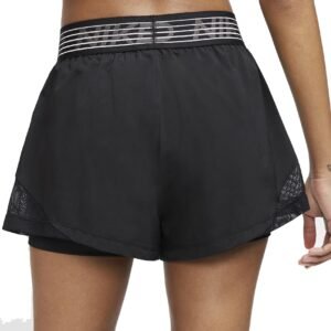 Nike Pro Flex Shorts Zwart dames CJ2164-011 model back