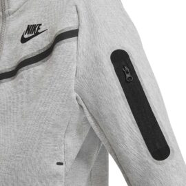 Nike Tech Fleece Vest Kids Grijs CU9223-063 close-up 2