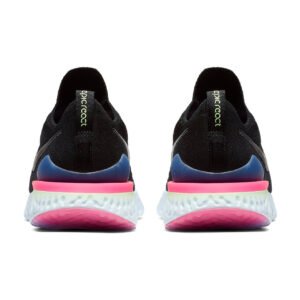 Nike Epic React Flyknit 2 Zwart-Roze bq8928-003 back