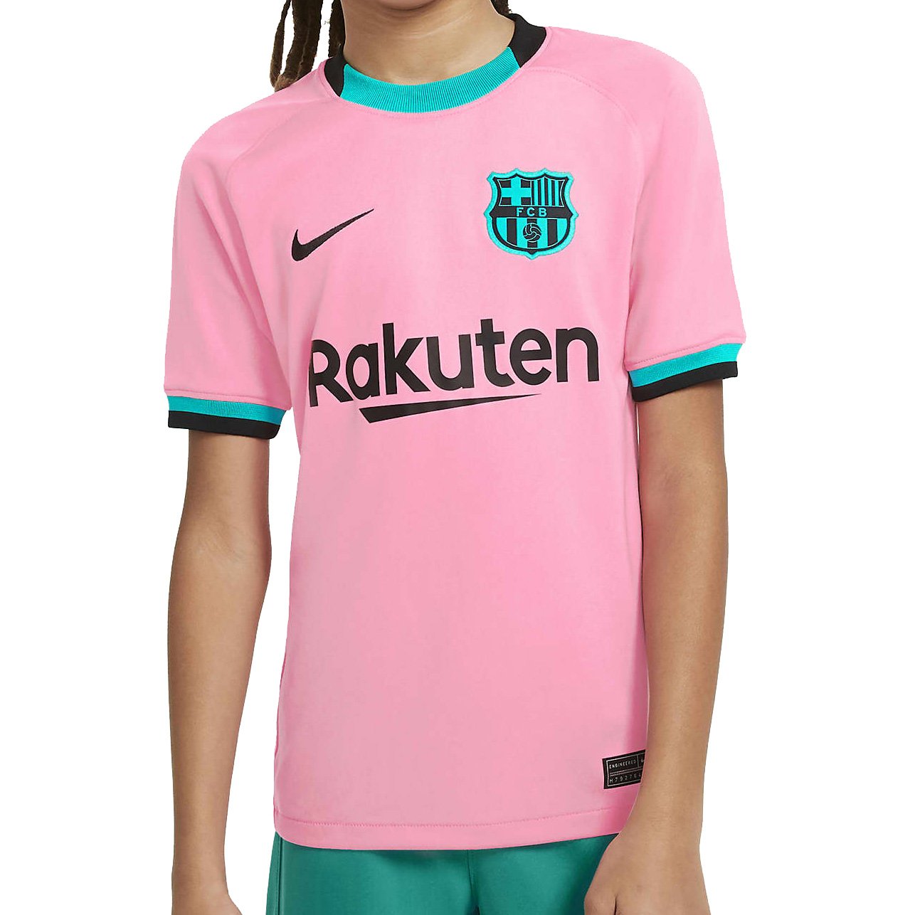 Wat leuk Het koud krijgen Bijproduct Nike FC Barcelona Derde Shirt Kids CK7882-654 model front main - Ab  Geldermans Sport