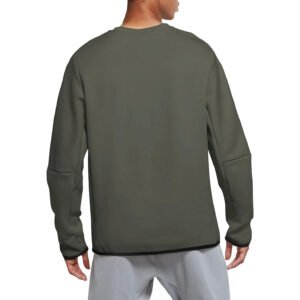 Nike Tech Fleece Trui Groen CU4505-380 model back
