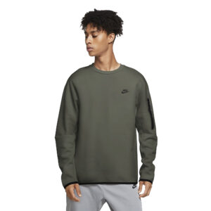 Nike Tech Fleece Trui Groen CU4505-380 model front