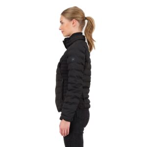 Airforce Padded Jacket Dames Zwart FRW0501-901 model side