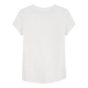Tommy Hilfiger Essential T-Shirt Meiden Wit KG0KG05242-YBR back