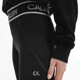Calvin Klein Full Length Tight Zwart 00GWS1L650-007 closeup