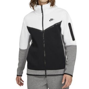 Nike Tech Fleece Hoodie Wit-Zwart CU4489-101 main