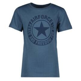 Airforce Logo T-Shirt Jongens China Blue TBB0730-SS22584