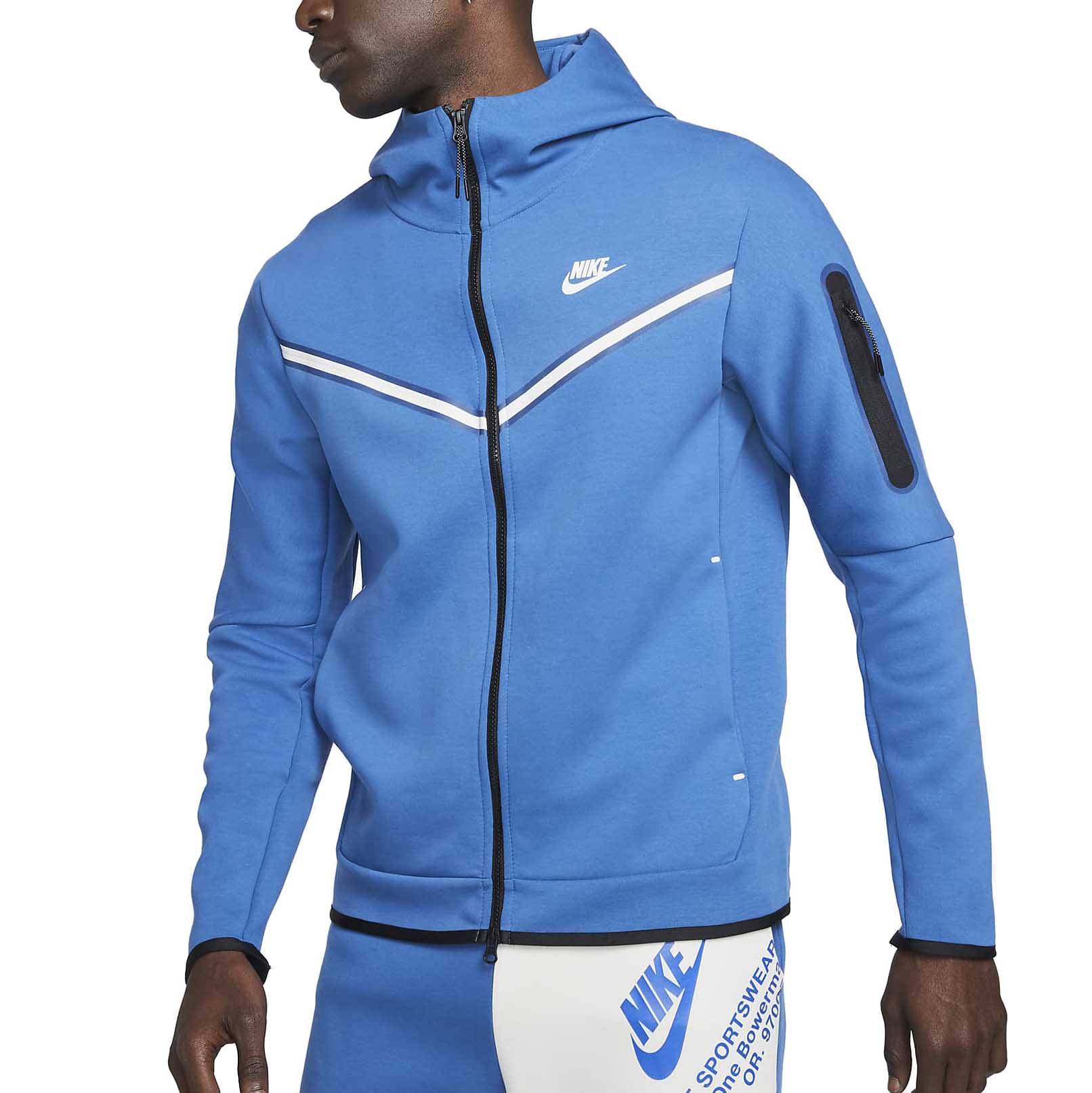 Blauwe Nike Tech Fleece | estudioespositoymiguel.com.ar