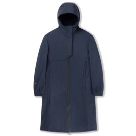 Krakatau Moog Coat Dark Navy Jas Buitenkant
