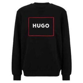 Hugo Boss Sweatshirt Delery Black Heren