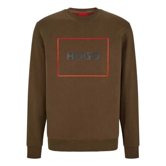 Hugo Boss Delery Sweater Donkergroen Heren