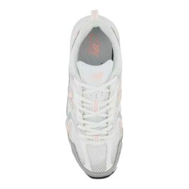 New Balance 530 Sneaker Unisex White Met Cloud Pink