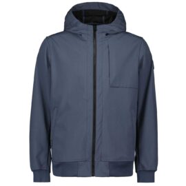 Airforce Softshell Jacket Chestpocket Ombre Blue HRM0575-SS23556