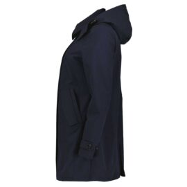 Airforce Long Technical Shell Jacket Dames Blauw