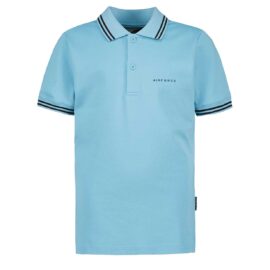 Airforce Polo Double Stripe Kids Lichtblauw HRB0655-SS23568/901